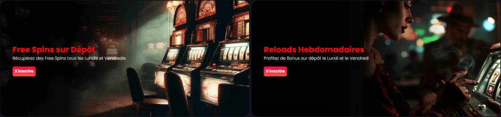 Bonus attractifs en Incognito Casino